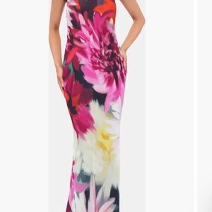 Floral Halter Gown
Betsy & Adam